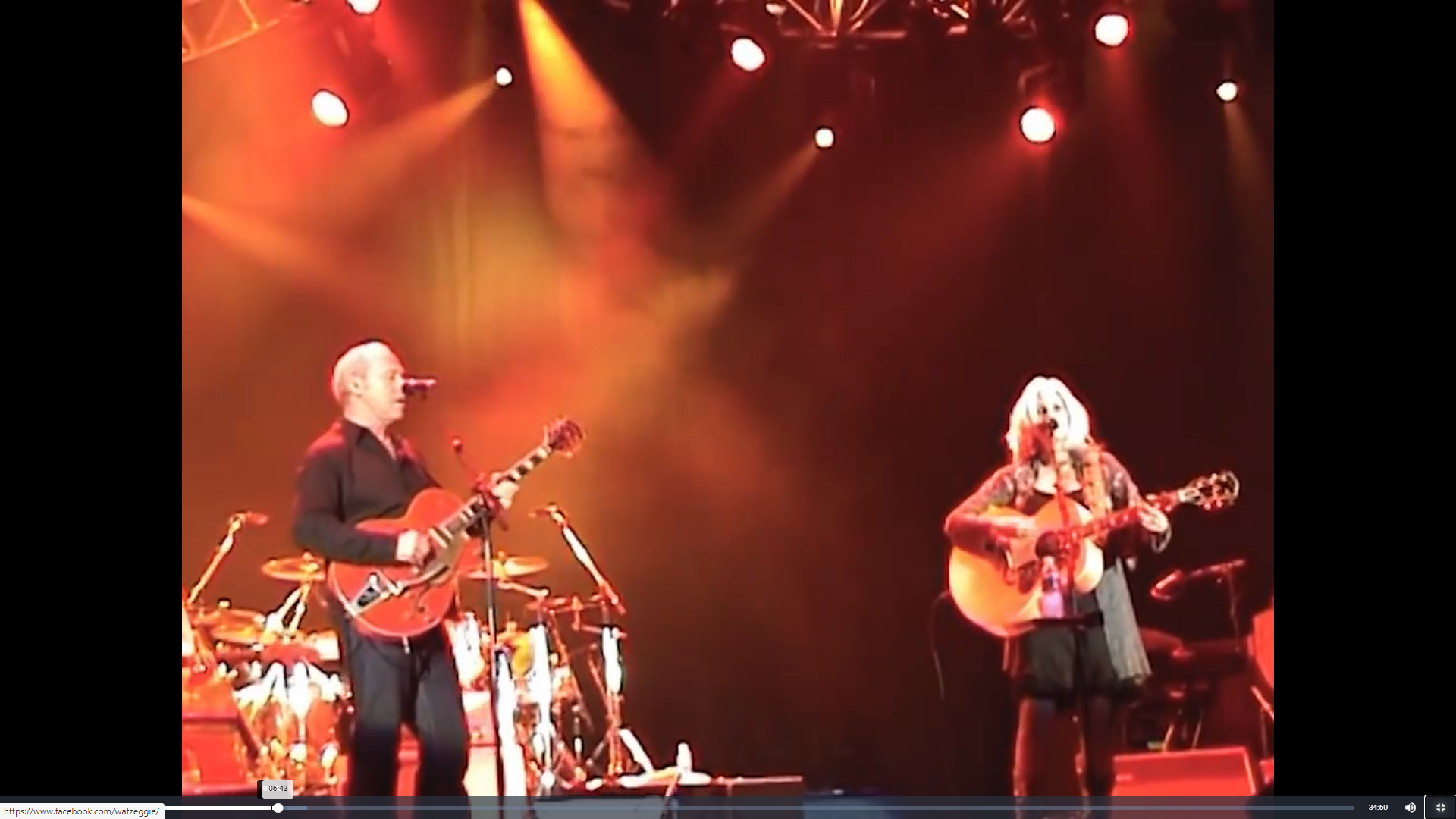 Mark Knopfler en Emmylou Harris